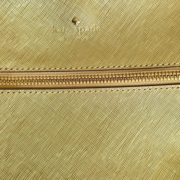 Rare Kate Spade Cedar Street Tenley Gold Crossbody Leather Bag - Picture 4 of 16